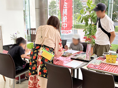 マルシェの様子